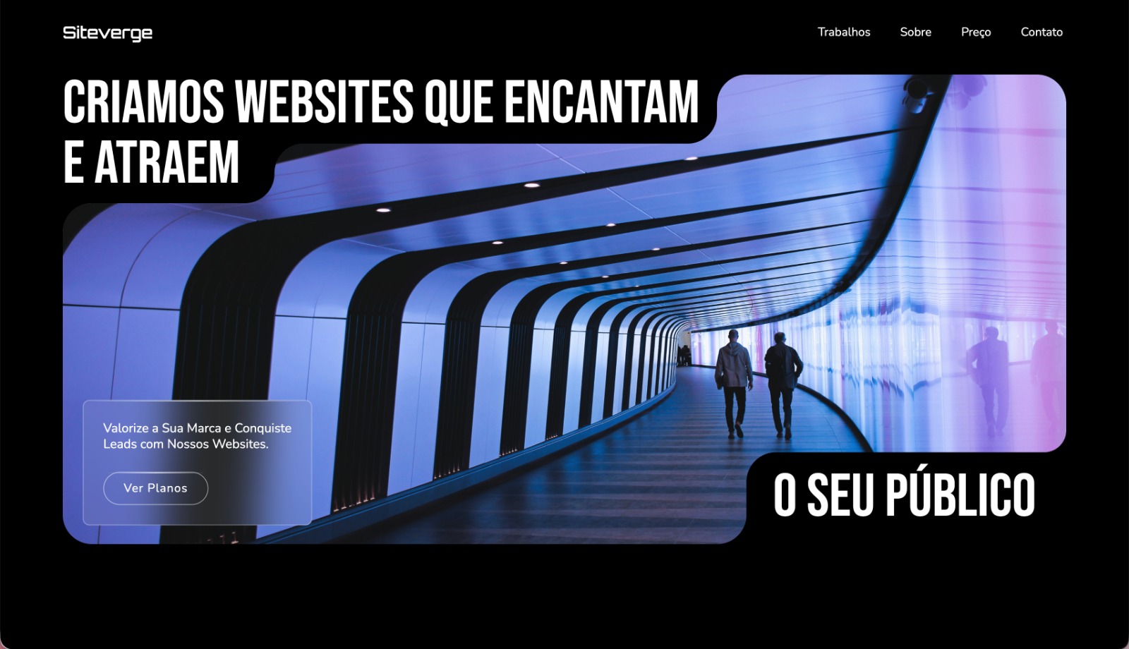 Site criado para Siteverge